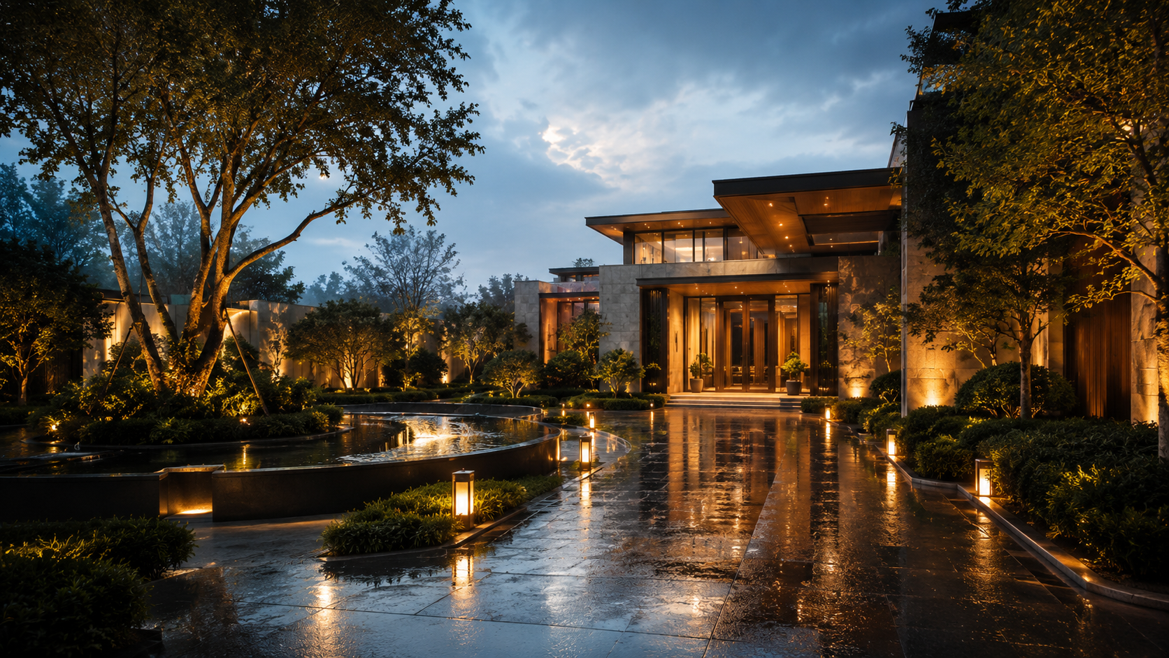 Luxury property by Hines